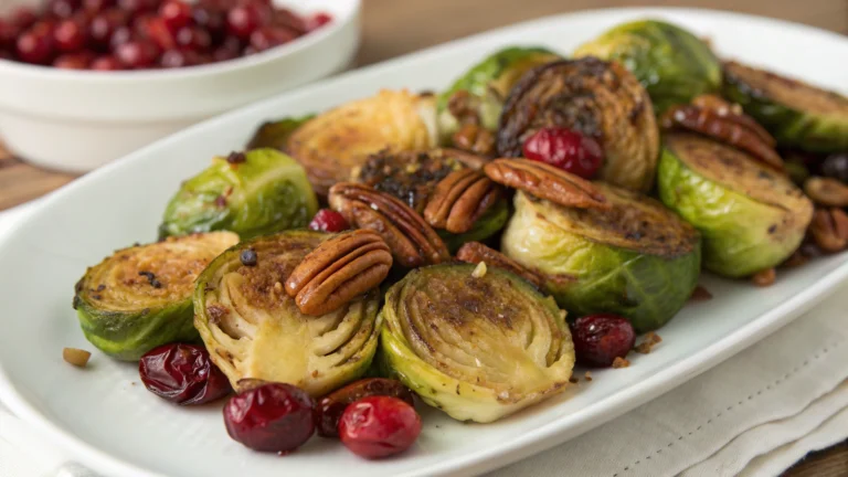 Roasted Holiday Brussels Sprouts That Steal the Table