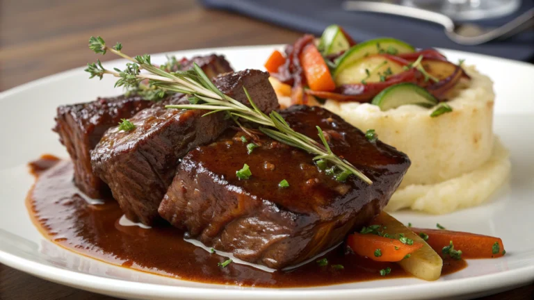 Red Wine Braised Short Ribs That Melt Like Butter