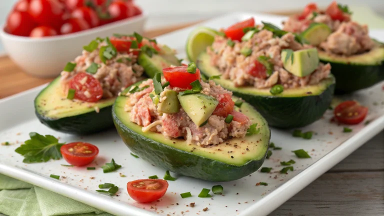 Tuna Stuffed Avocados That Slap: Creamy, Zesty, Zero Fuss