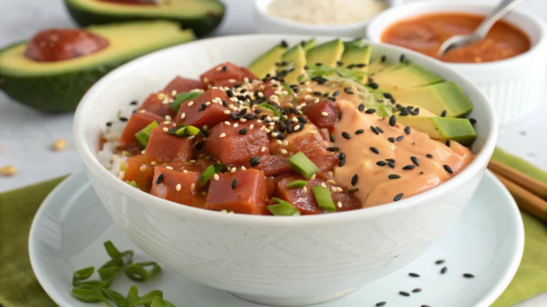 Spicy Mayo Poke Sauce That Slaps: Creamy Heat in 5 Minutes
