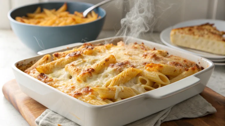 Baked Penne Mac and Cheese: Crispy, Creamy, Unforgettable