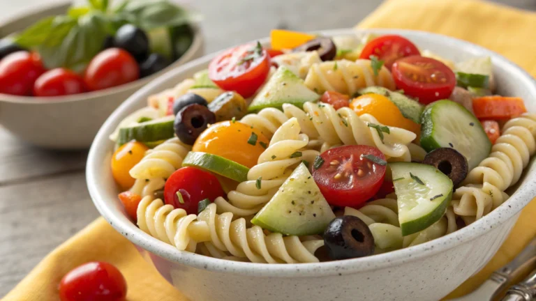 California Pasta Salad with Veggies: Fresh, Crunchy, Addictive