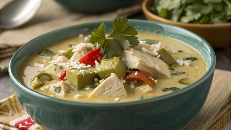 Creamy Chicken Poblano Soup: Cozy Heat, Big Flavor