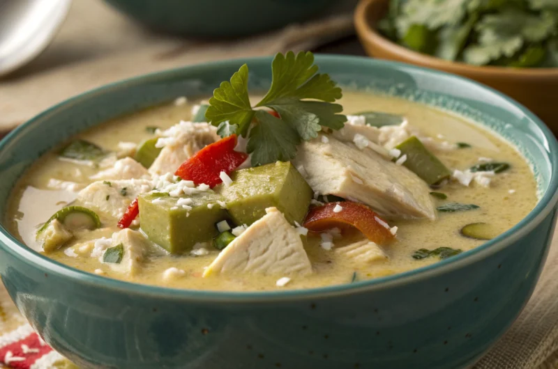 Creamy Chicken Poblano Soup: Cozy Heat, Big Flavor