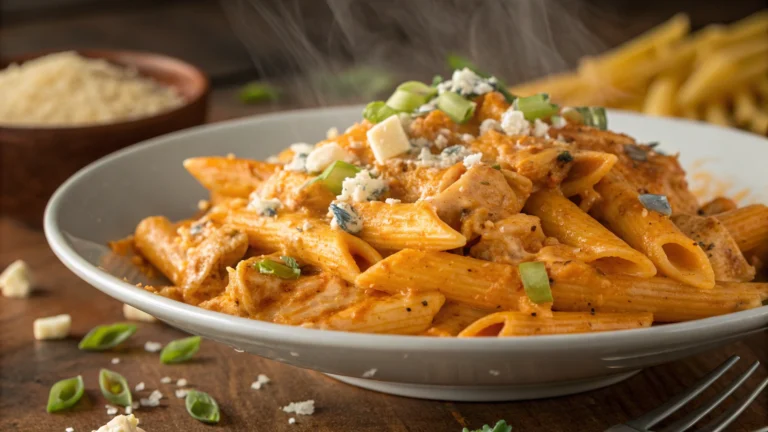 Buffalo Chicken Penne Mac and Cheese: The Spicy Comfort Flex