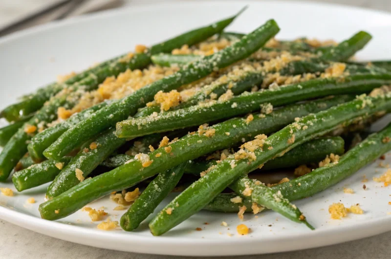Garlic Parmesan Green Beans That Steal the Whole Dinner