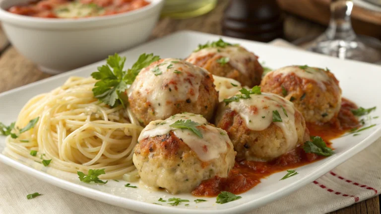 Cheesy Parmesan Turkey Meatballs You’ll Crave Nightly
