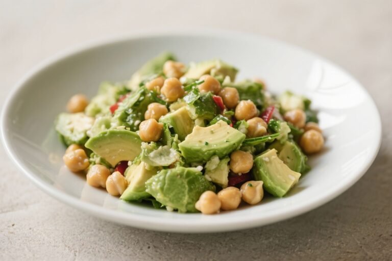Chickpea Avocado Salad – Fresh, Filling, and Easy
