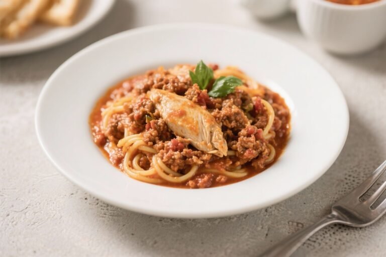 Chicken Bolognese Sauce – A Lighter, Comforting Classic