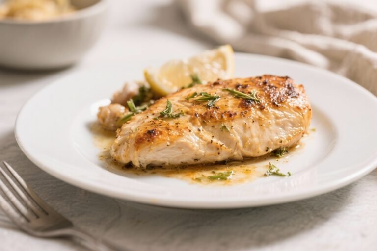 Oven-Baked Tender Chicken Breast – Simple, Juicy, and Reliable