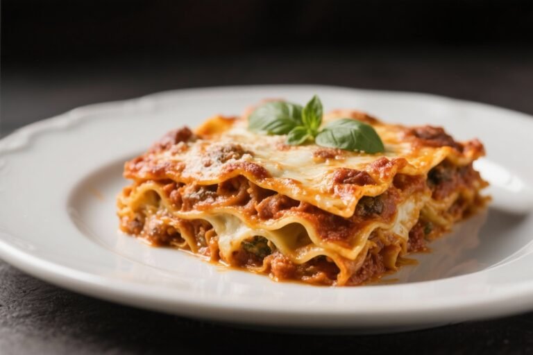 Authentic Italian Lasagna – Rich, Comforting, and Truly Classic