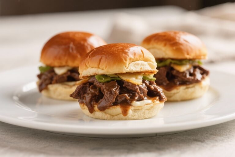 French Onion Beef Sliders – Savory, Melty, Crowd-Pleasing Mini Sandwiches