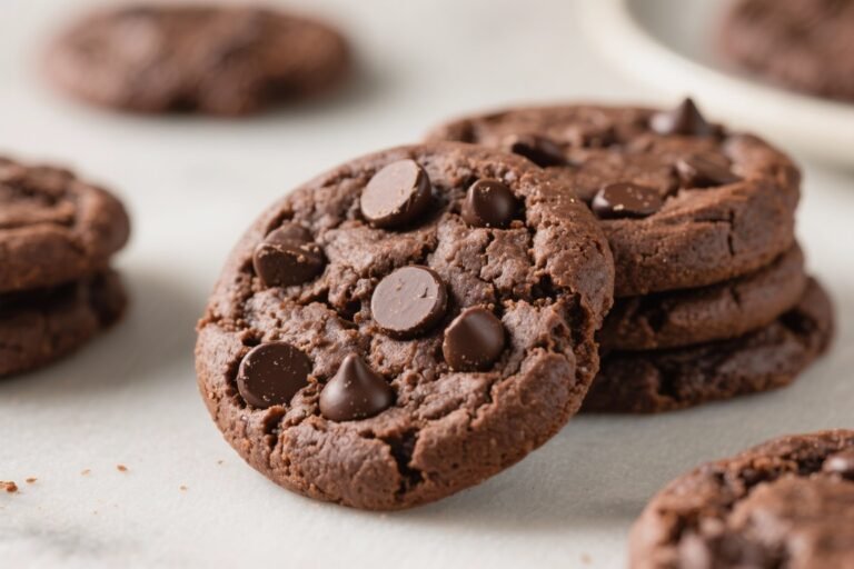 Healthy Double Chocolate Chip Cookies – Rich Flavor With Better-For-You Ingredients