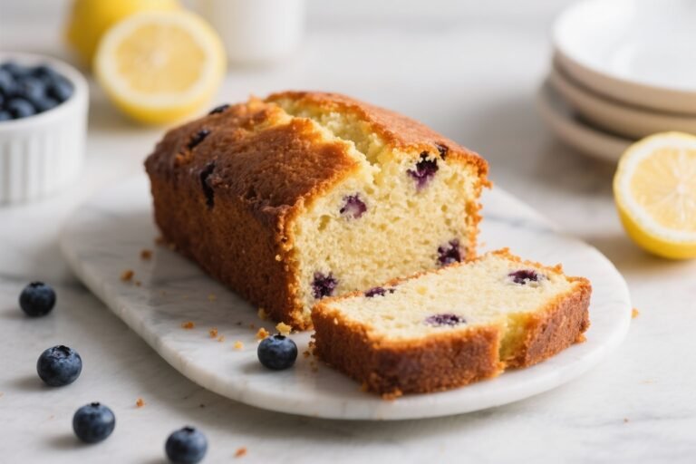 Lemon Blueberry Pound Cake – Bright, Buttery, and Perfectly Moist