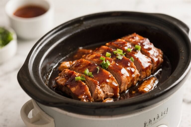 Crockpot Teriyaki Pork Tenderloin – Easy, Flavorful, and Weeknight-Friendly