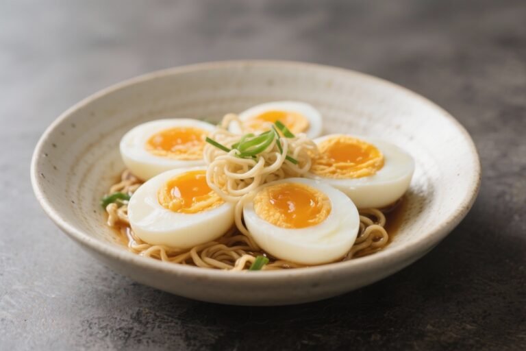 Soft-Boiled Ramen Eggs – Savory, Jammy, and Simple