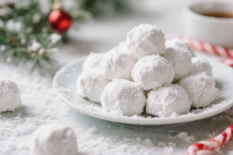 Classic Christmas Snowball Cookies – Buttery, Nutty, and Perfectly Powdered