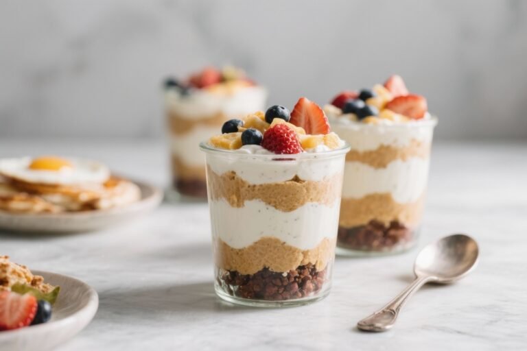 Overnight Lazy Breakfast Parfaits – Simple, Make-Ahead Morning Magic