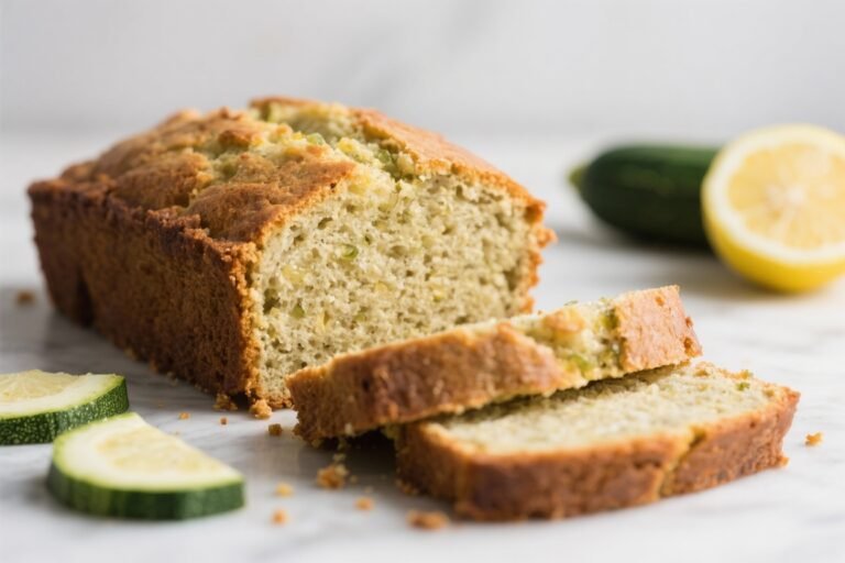 Vegan Lemon Zucchini Bread – Bright, Moist, and Easy