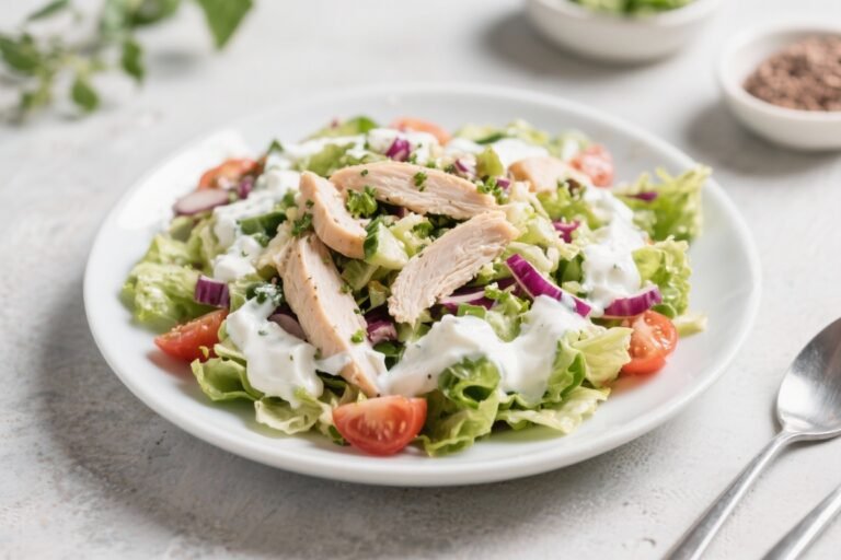 Healthy Greek Yogurt Chicken Salad – Light, Creamy, and Satisfying