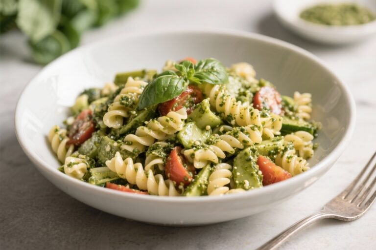 Classic Pesto Pasta Salad – Fresh, Bright, and Ready in Minutes