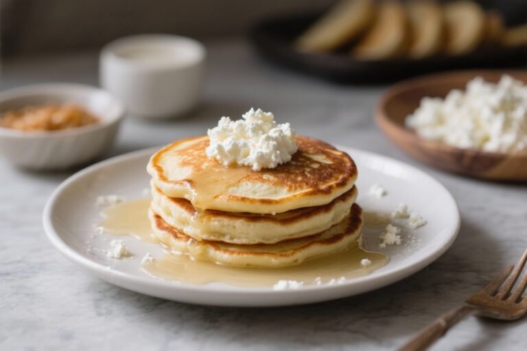 Keto Cottage Cheese Pancakes – Light, Protein-Packed, and Fluffy
