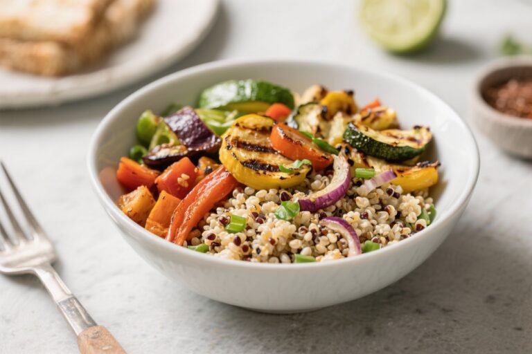 Grilled Veggie Quinoa Bowls – A Fresh, Flavor-Packed Weeknight Meal