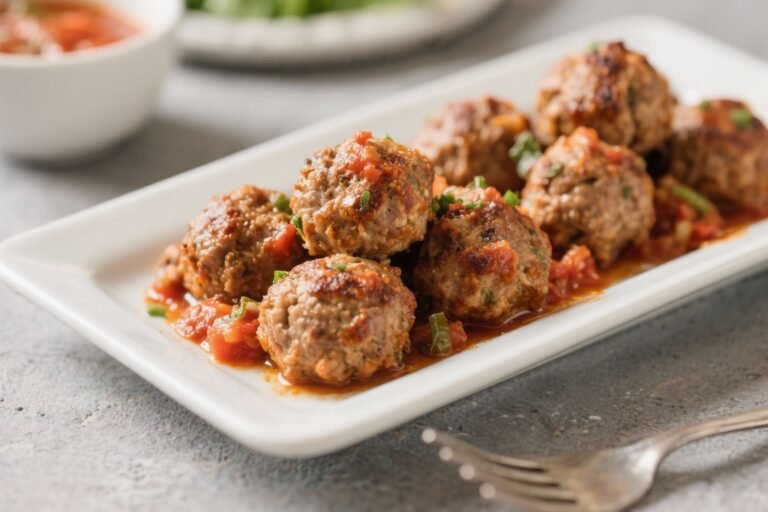 Baked Turkey Meatballs – Juicy, Simple, and Family-Friendly