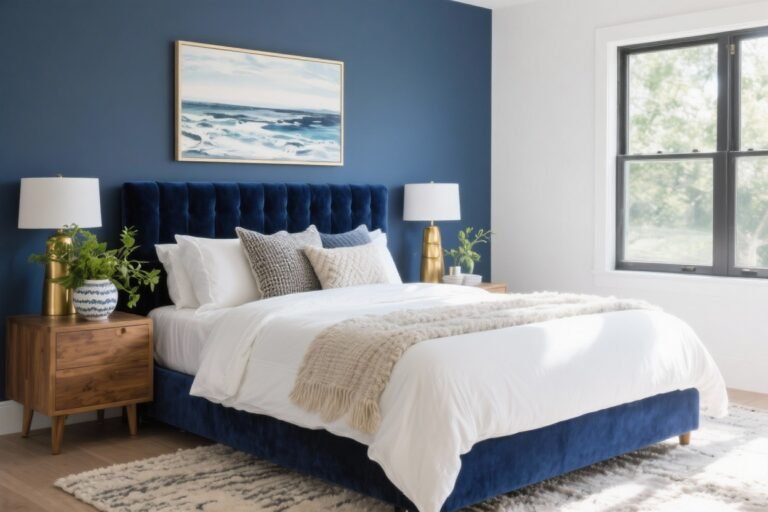 10 Navy Bedroom Ideas That Make Beauty Sleep Feel Luxe