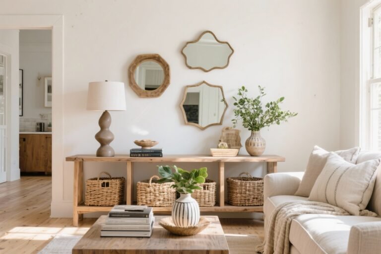 14 Sofa Table Ideas That Instantly Elevate Your Living Room