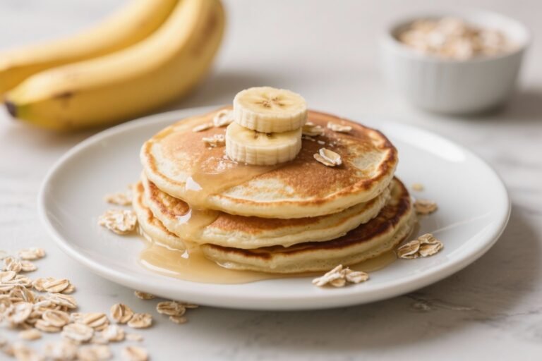 Banana Oatmeal Pancakes – Simple, Wholesome, and Naturally Sweet