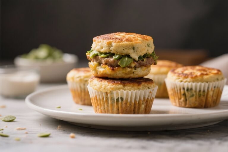 Healthy Protein McGriddle Muffins – A Cozy, High-Protein Breakfast You Can Meal Prep