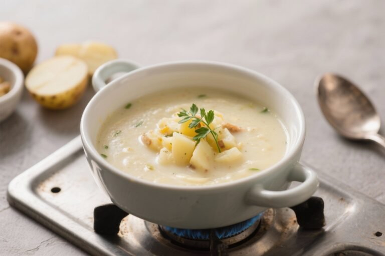 Stovetop Creamy Potato Soup – Comforting, Simple, and Satisfying