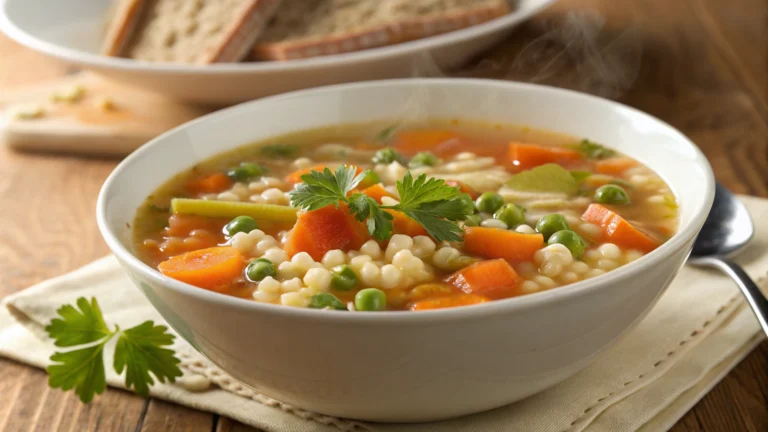 Vegetarian Pastina Soup: Cozy Comfort in 20 Minutes