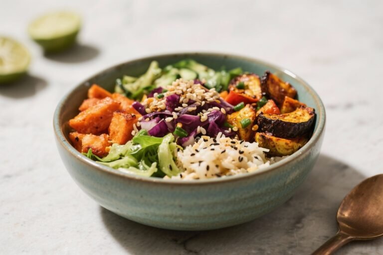 Roasted Veggie Buddha Bowl – A Colorful, Satisfying Meal