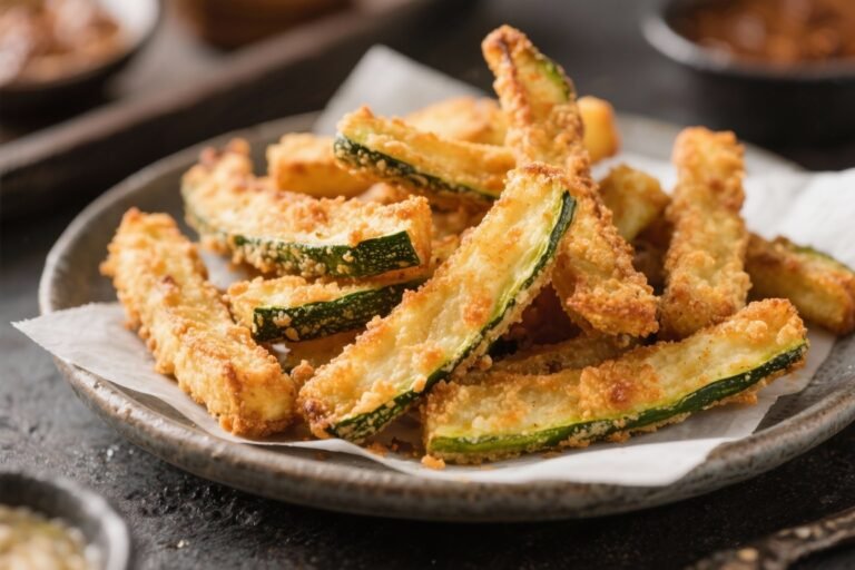 Crispy Baked Zucchini Fries – Golden, Crunchy, and Easy