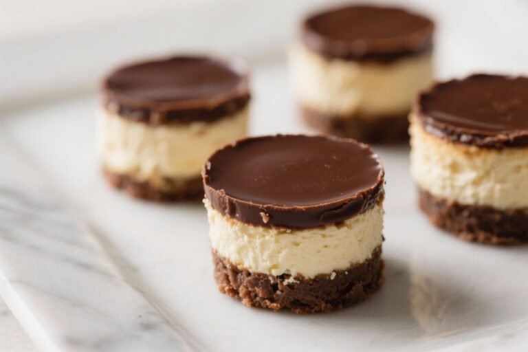 Mini Chocolate Espresso Cheesecake Bites – Rich, Bite-Sized Indulgence