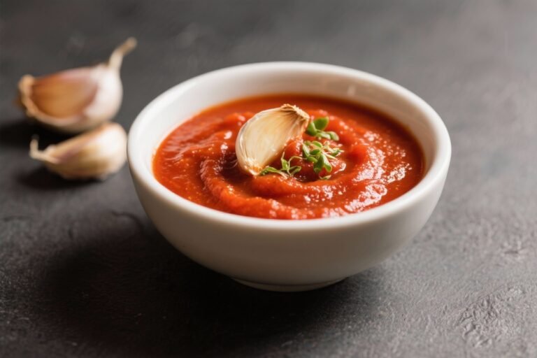 Roasted Garlic Marinara Sauce – Rich, Cozy, and Packed With Flavor