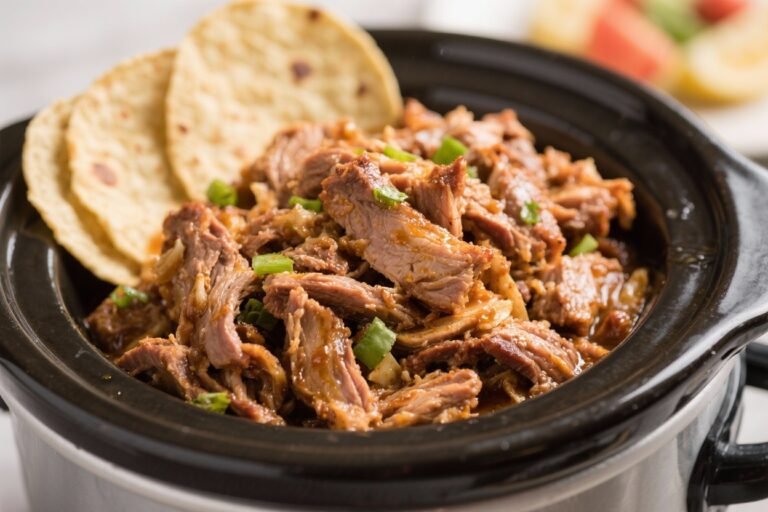 Crockpot Pork Carnitas – Tender, Crispy, and Easy