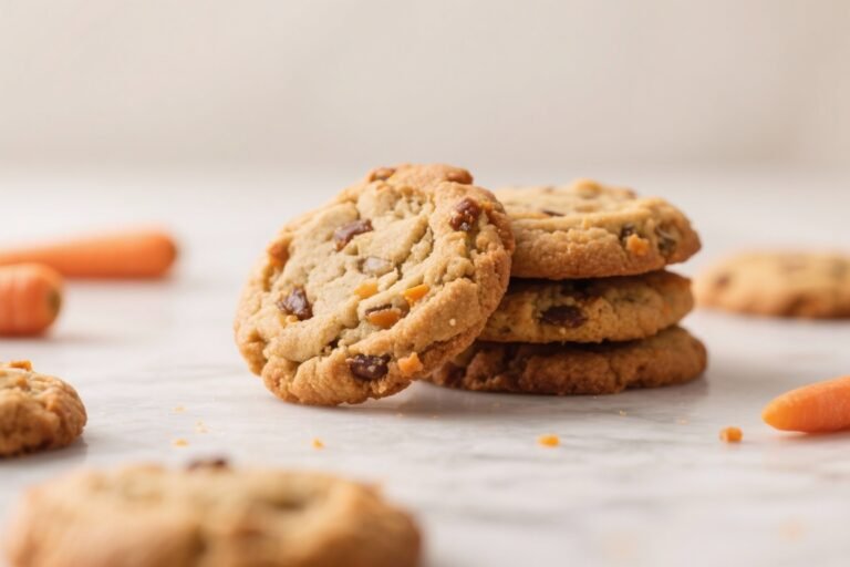 Chewy Carrot Cake Cookies – Soft, Spiced, and Perfectly Sweet