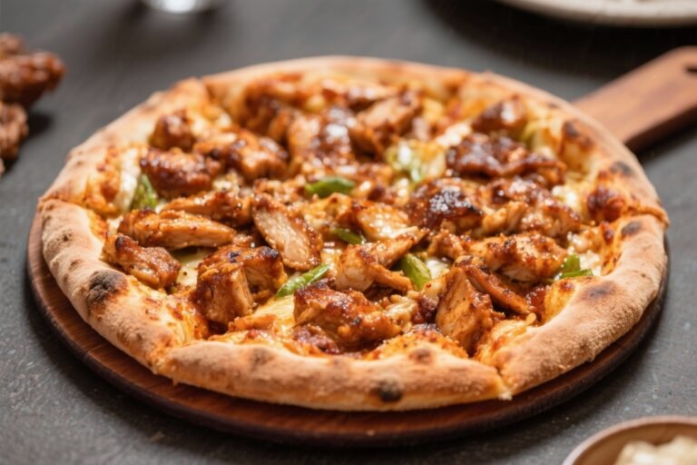 BBQ Chicken Pizza – Sweet, Smoky, and Perfect for Any Night