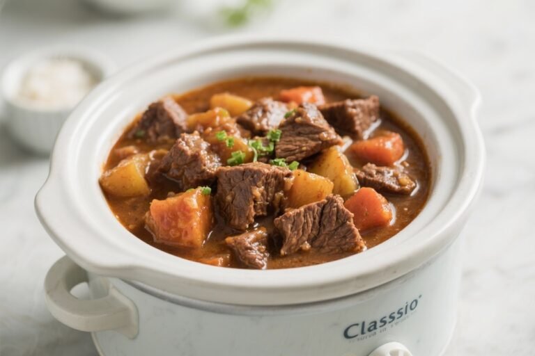 Classic Crock Pot Beef Stew – Cozy, Hearty, and Hands-Off