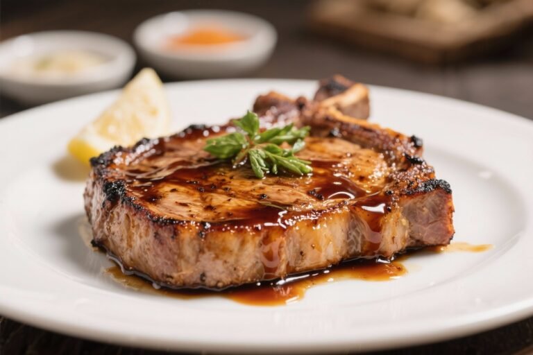 Grilled Teriyaki Pork Chops – Juicy, Sweet, and Savory