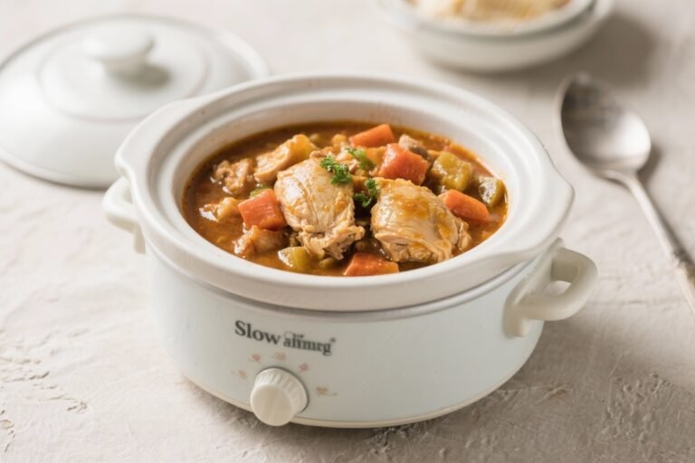 Slow Cooker Chicken Stew – Cozy, Hearty, and Easy