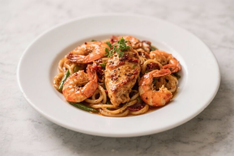 Spicy Cajun Chicken Scampi – Bold, Garlicky, and Weeknight-Friendly