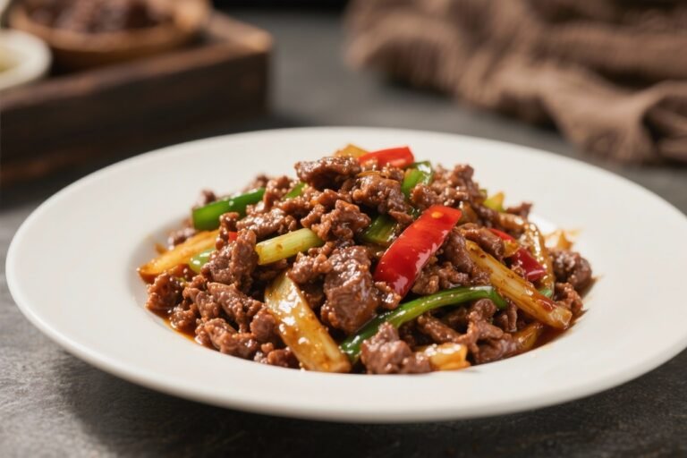 Mongolian Beef Mince Stir Fry – Fast, Flavorful, and Weeknight-Friendly