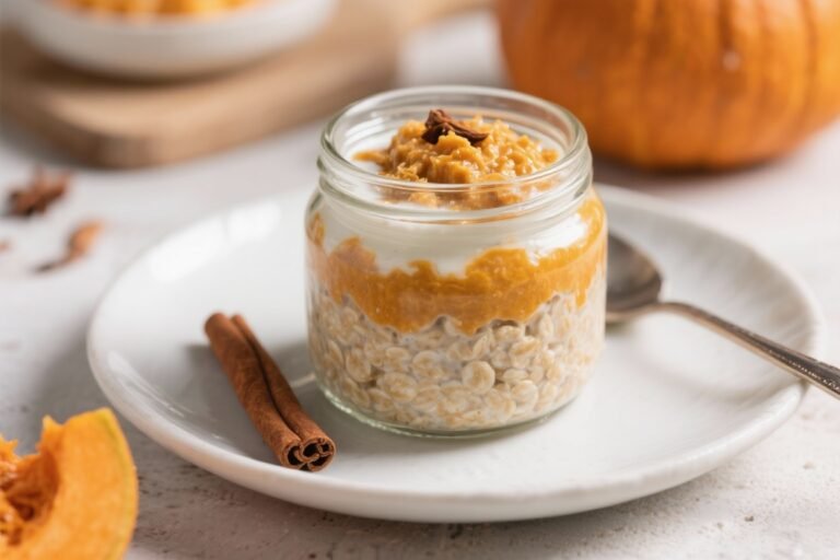 Pumpkin Spice Overnight Oats – A Cozy, Make-Ahead Breakfast