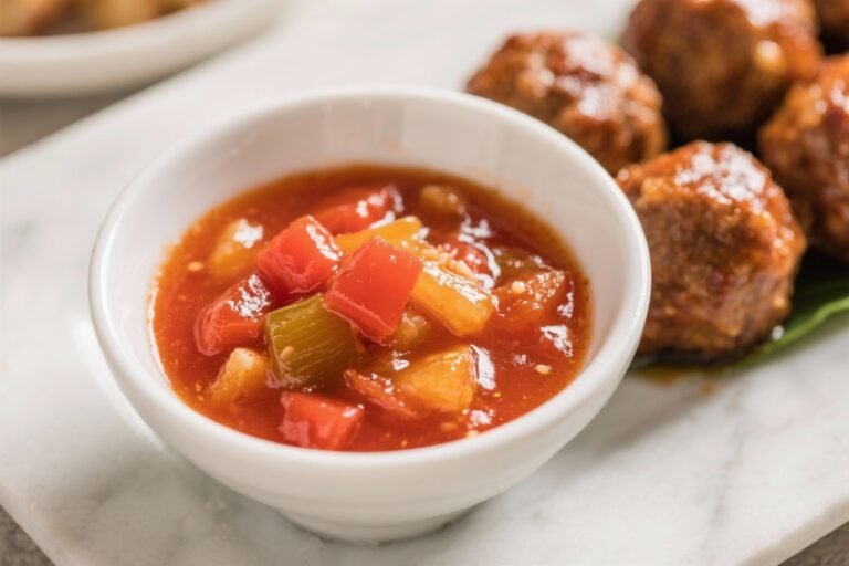 Sweet & Sour Sauce for Meatballs – A Tangy, Crowd-Pleasing Classic