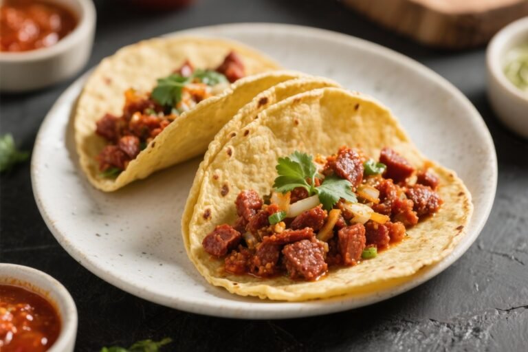 Spicy Chorizo Tacos – Bold, Zesty, and Weeknight-Friendly