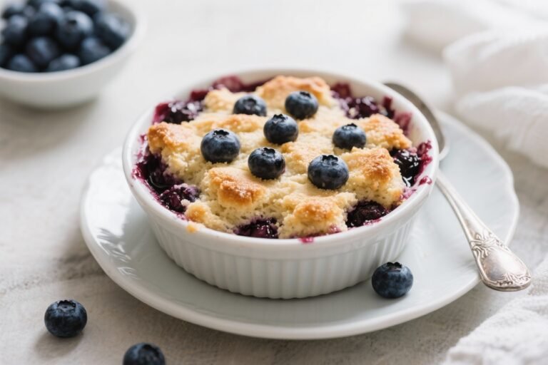 Easy Blueberry Cobbler – A Simple, Comforting Dessert